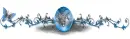 Blue Glam Easter divider