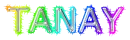 Colorful Splashes - My Name