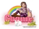 Little Girl with Bunny: Connie