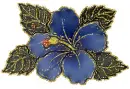 blue hibiscus
