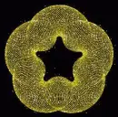 abstract yellow picture