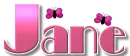 Pink Butterflies - Jane