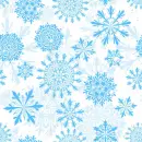Snowflakes Falling Background