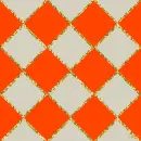 red and white checkered