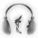 Frosted Musical Headphones