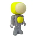 Metallic Silver Robot