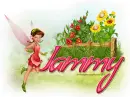 Pink Fairy with Bushes: Jammy