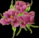 glitter flower