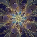 fractal glitter picture