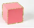pink cube