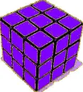 purple cube