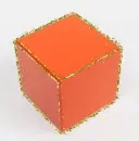 orange cube