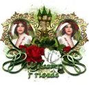 Welcome friends (Roses theme)