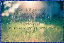 It Will Get Better...