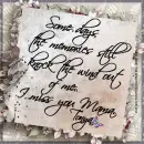 Tonya - Memories - Miss You - Butterfly