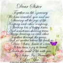 Dear Sister - In Heaven - Traveled - Love