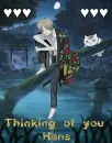 Thinking of you, Hans