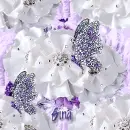 Seamless background - Butterflies