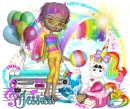 Rainbow birthday-Jessica