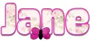 Pink Butterfly - Jane