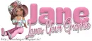 Girl in pink - Jane