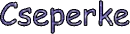 Cseperke name