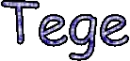 Tege name