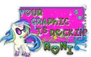 Your graphics are rockin-Roni
