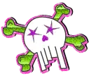 Cute Emo Skull