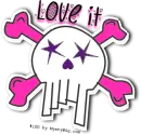 Emo skull-Love it
