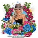 Woman with Tiger - Jane