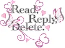 Butterflys- Read, reply, delete
