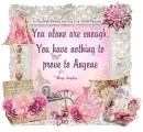You alone aare enough 