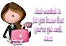 you've got mail - Jane