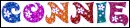 CONNIE FLOWER TEXT NAME