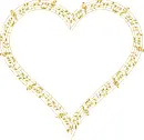 heart of musical notes