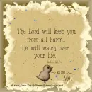 Mel - The Lord - Psalm 121 - Bird