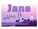 Purple scene - Jane