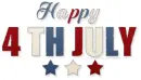 HAPPY 4 TH JULY
