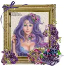 Lady in purple/Marilyn