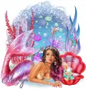 Mermaid/pinks/Marilyn