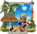 Chillin' at the beach - Jane