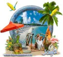 Beach Scene - Jaya
