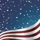 Stars & Flag ~ background