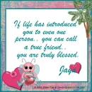 Jaya - Life - True Friend - Blessed