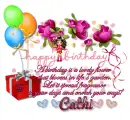 Happy Birthday ~ Cathi
