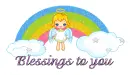rainbow angel
