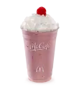 McDonalds strawberry milkshake