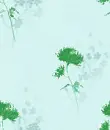 Green flowers ~ background
