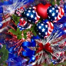 4th July Seamless Background